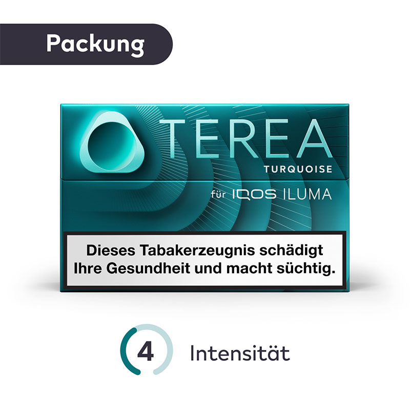 TEREA Sticks Turquoise Schachtel