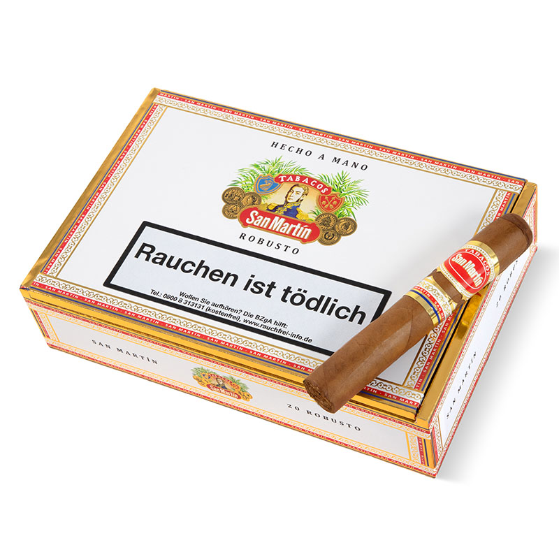 San Martin Robusto Zigarren Kisten