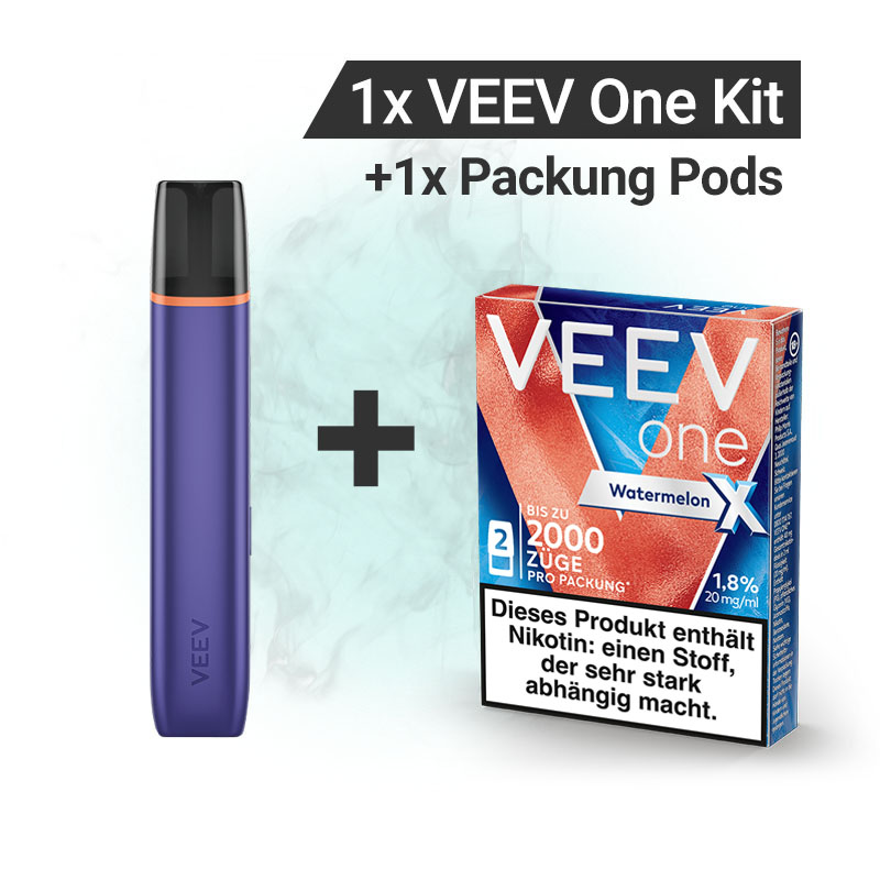 veev one pods watermelon kaufen VEEV One Pod Watermelon kaufen – 2 Pods Fruchtkick 20mg