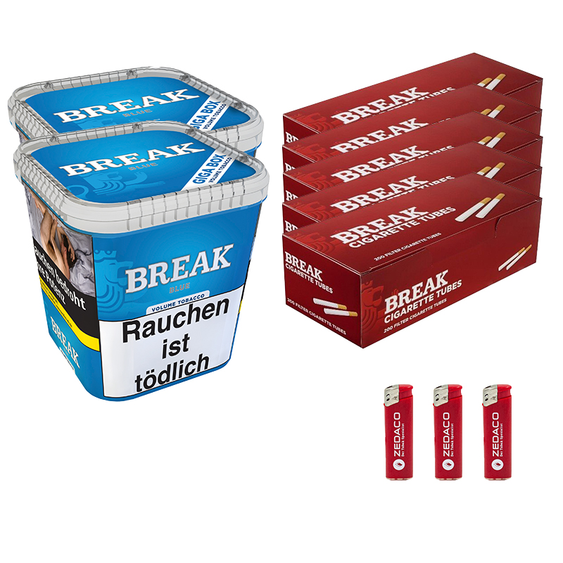 Break Blue Volumentabak Aktion Large
