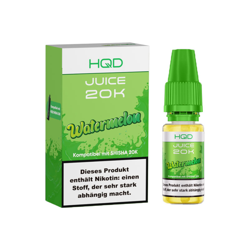HQD Juice 20K Watermelon 3mg Nikotinsalz Liquid Flasche