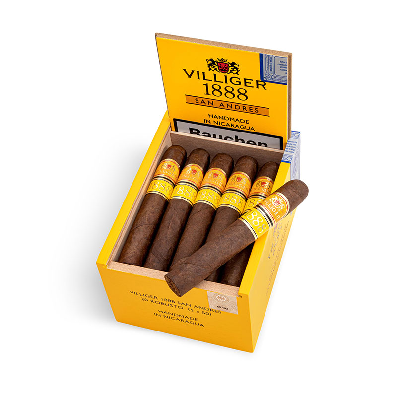 Villiger 1888 San Andres Robusto Zigarren Kiste