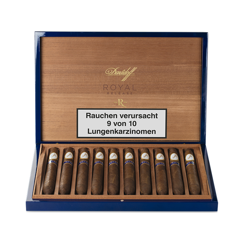 Davidoff Royal Release Salomones Zigarren Kiste offen