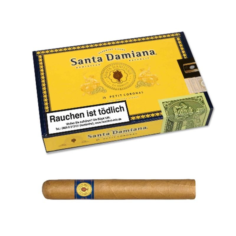 Santa Damiana Petit Corona Zigarren 25er Kiste