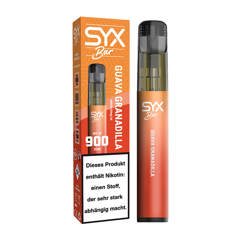 Syx Bar Guava Granadilla 20mg Einweg E-Zigarette