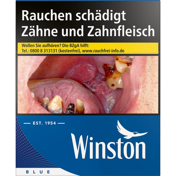 Winston Blue 5XL Zigaretten Schachtel