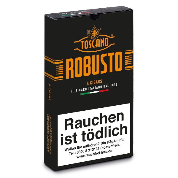 Toscano Robusto Zigarren Schachtel