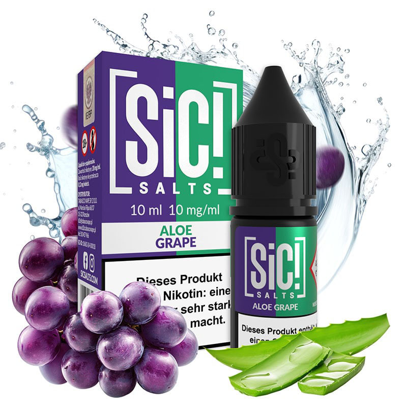 SiC! Salts Aloe Grape 10mg Nikotinsalz Liquid