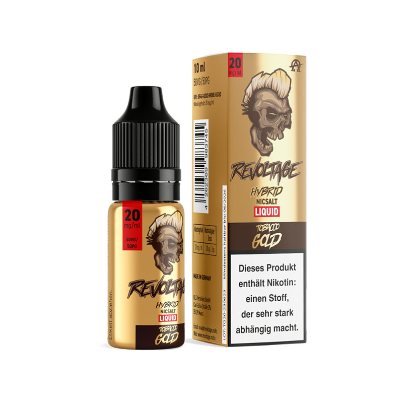 Revoltage Hybrid Nikotinsalz Liquid Tobacco Gold 20mg