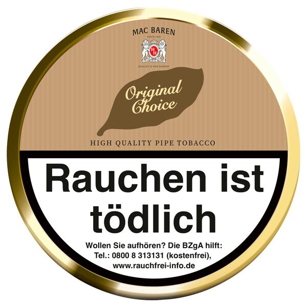 Mac Baren Original Choice Pfeifentabak Dose