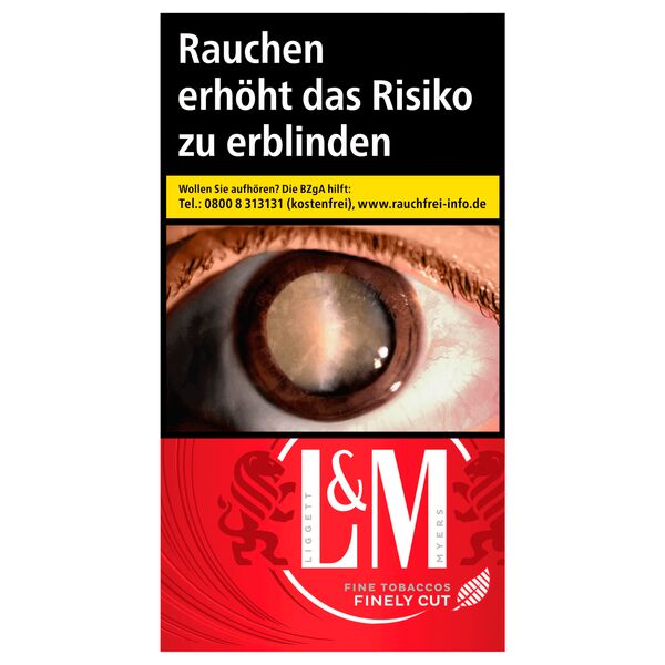 L&M Red Long Original Pack Zigaretten Stange