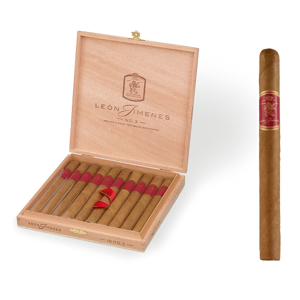 Leon Jimenes No. 3 Zigarren Kiste offen
