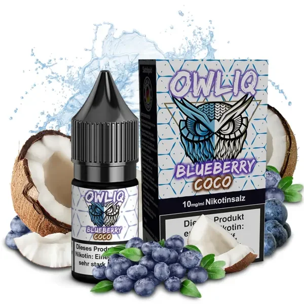 Owliq Blueberry Coco 10mg Nikotinsalz Liquid