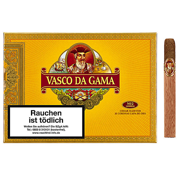 Vasco da Gama Capa de Oro Zigarren Kiste