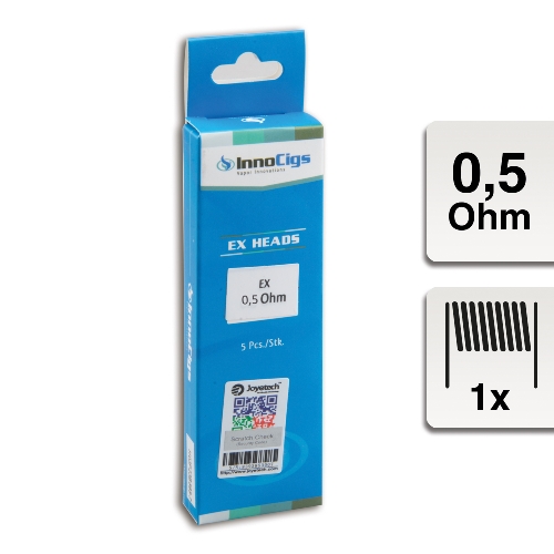 Innocigs EX Heads 0,5 Ohm