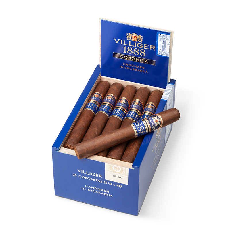 Villiger 1888 Nicaragua Coronita Zigarren 20er Kiste
