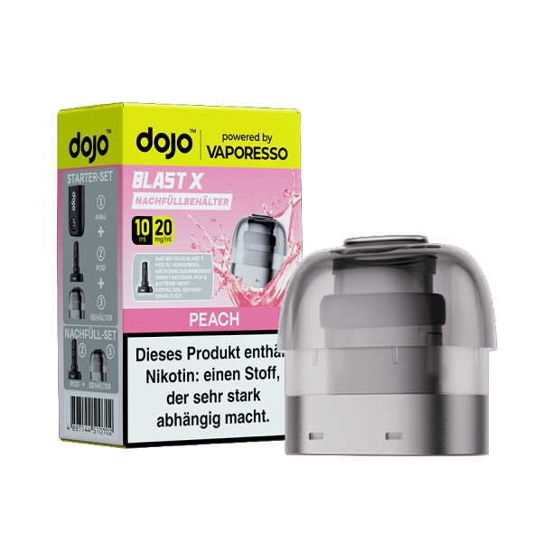 Dojo Blast X Refill Container Peach 20mg