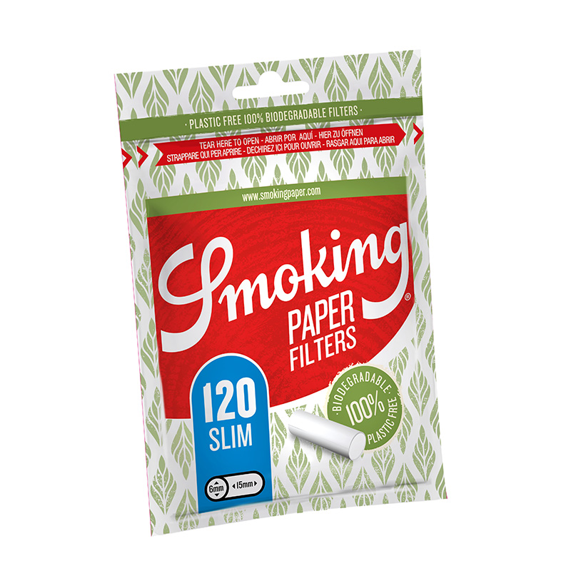 Smoking Paper Slim Filter Packung