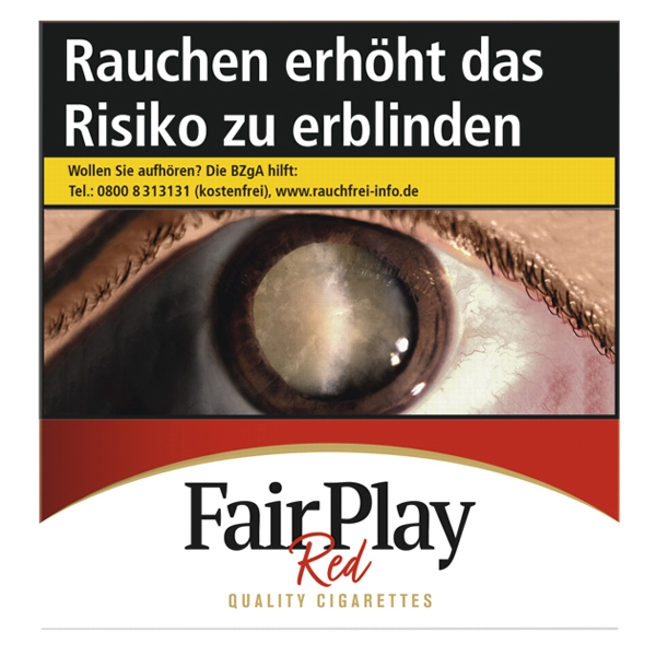 Fair Play Red King Zigaretten Schachtel
