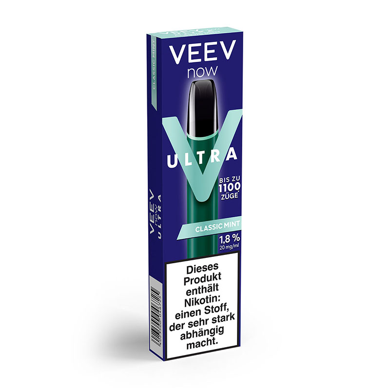 Veev Now Ultra Classic Mint 20mg Einweg E-Zigarette