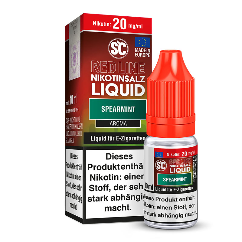 SC Red Line Spearmint Nikotinsalz Liquid 20mg