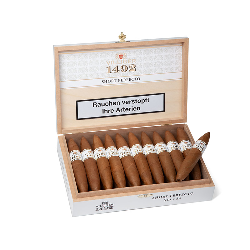 Villiger 1492 Short Perfecto Zigarren Kiste