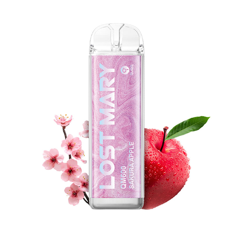 Lost Mary QM600 Sakura Apple 20mg Einweg E-Zigarette