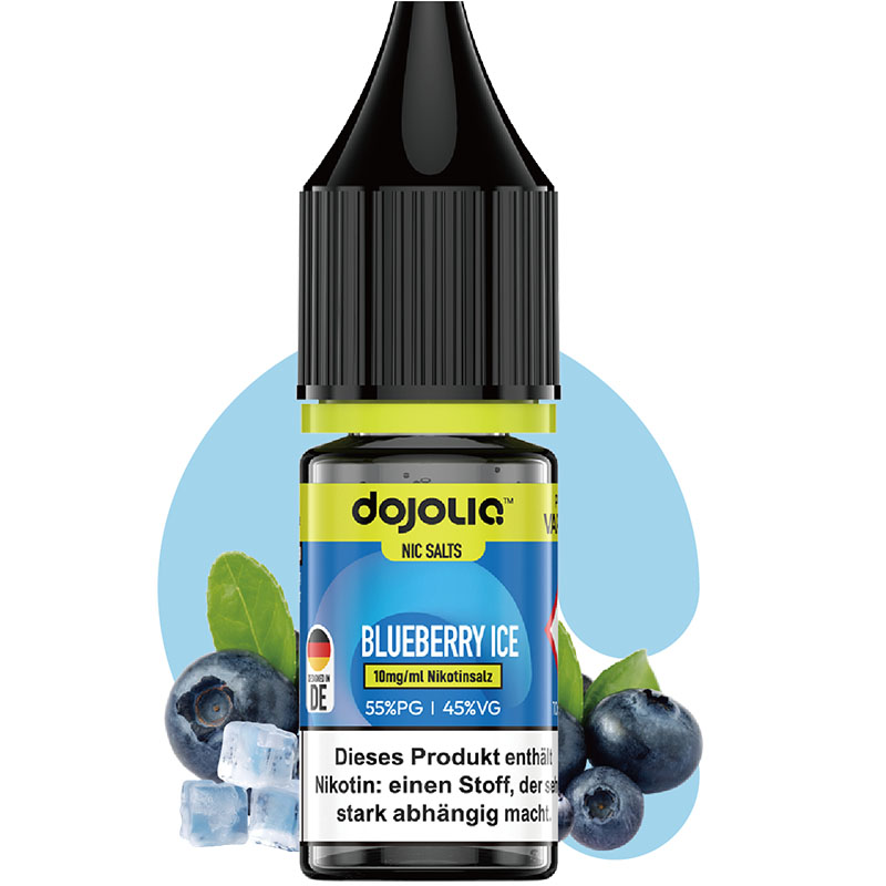 Dojoliq Blueberry Ice 10mg Nikotinsalz Liquid