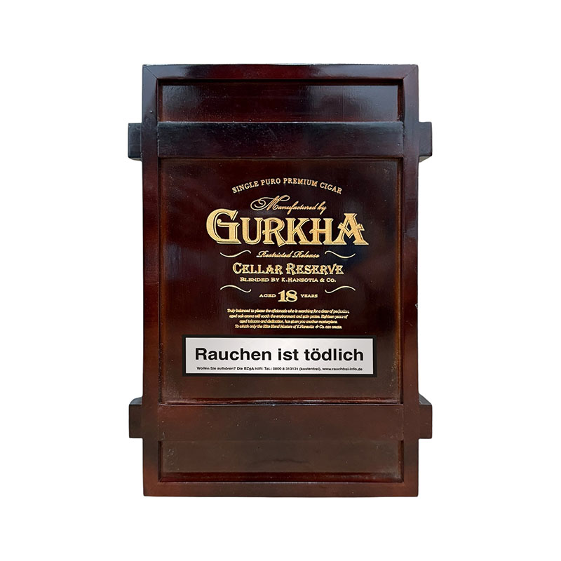 Gurkha Cellar Reserve 18 Years Solara Zigarren Kiste Closed