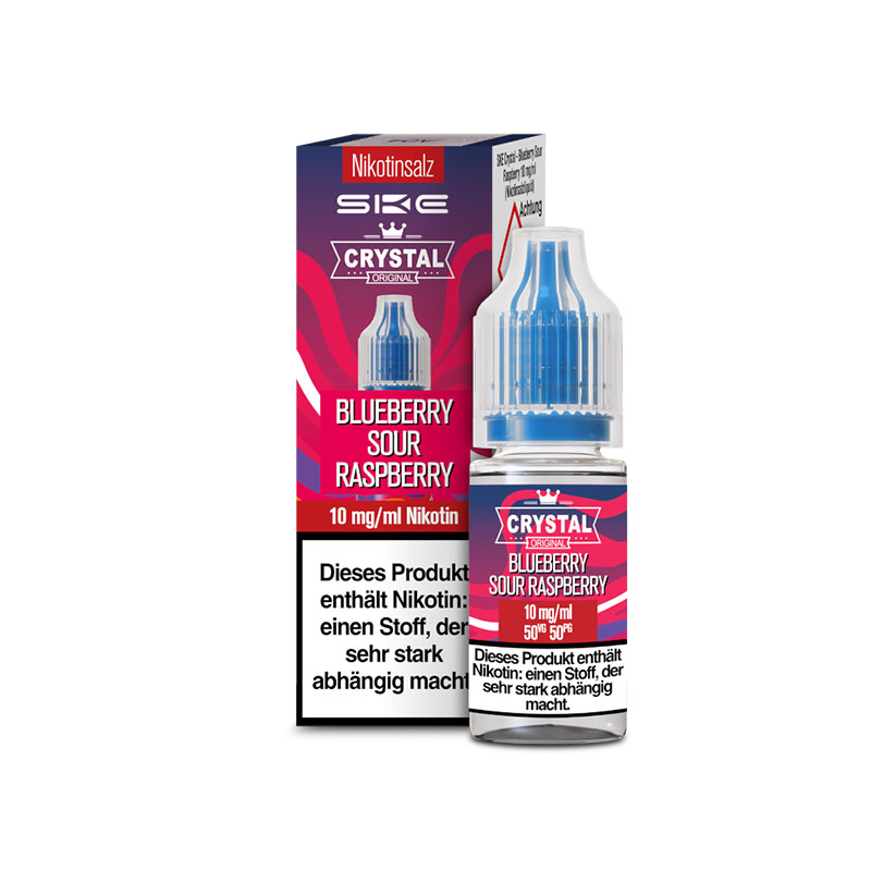 SKE Crystal Liquid Blueberry Sour Raspberry 10 mg
