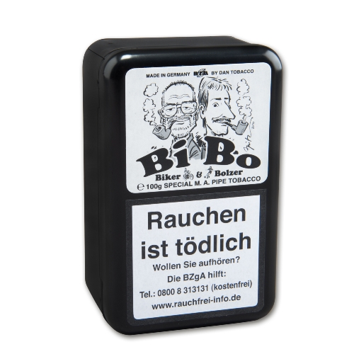 BiBo Biker & Bolzer Pfeifentabak Dose