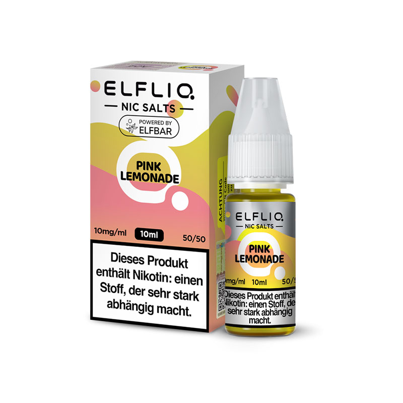 Elfbar Elfliq Pink Lemonade 10mg Nikotinsalz