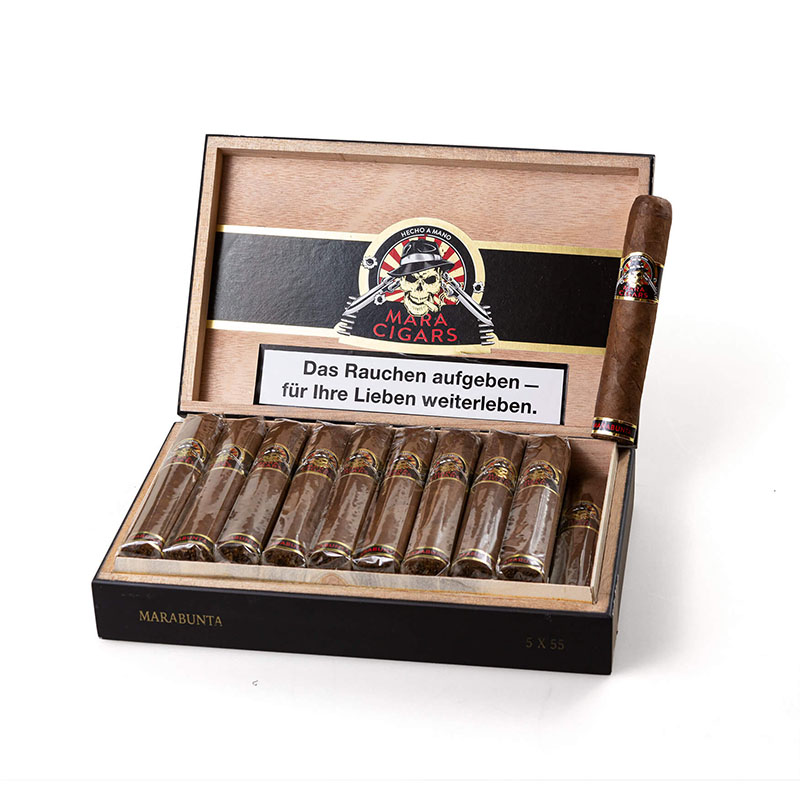 Mara Marabunta Zigarren Kiste offen
