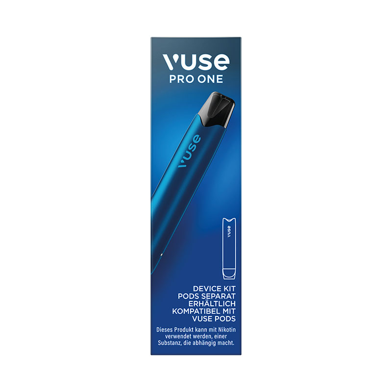 Vuse Pro One Device Pen Blue E-Zigarette Verpackung