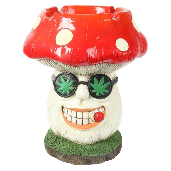 Steingut Aschenbecher Mushroom 35,5cm