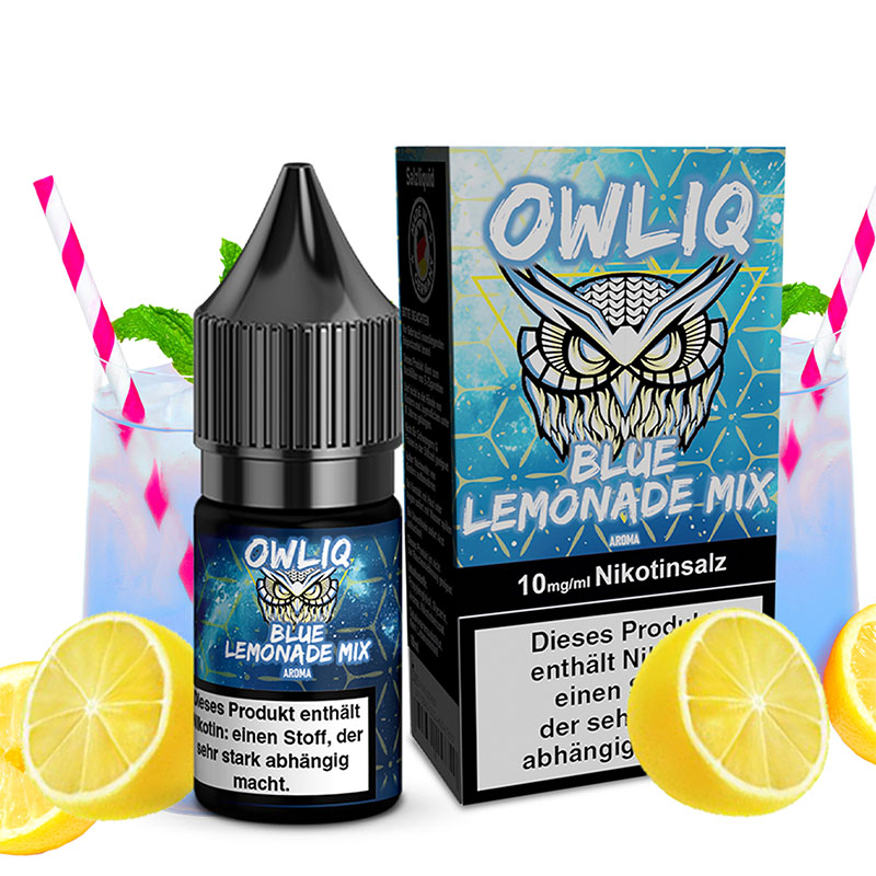 Owliq Blue Lemonade Mix 10mg Nikotinsalz Liquid