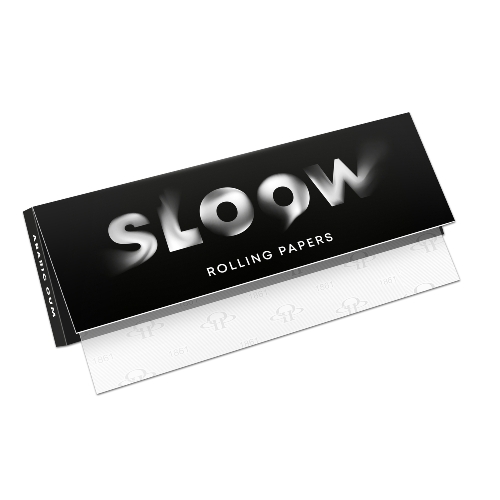 SLOOW Black Short Zigarettenpapier