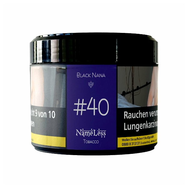 NameLess #40 Black Nana 2.0 Shisha Tabak