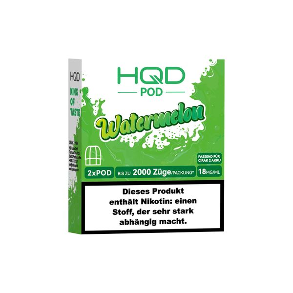 HQD Cirak 2 Watermelon 18mg Prefilled Pods