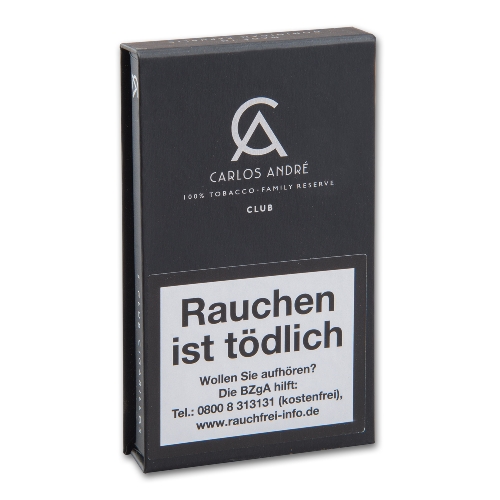 Carlos Andre Black Club Zigarillos Schachtel