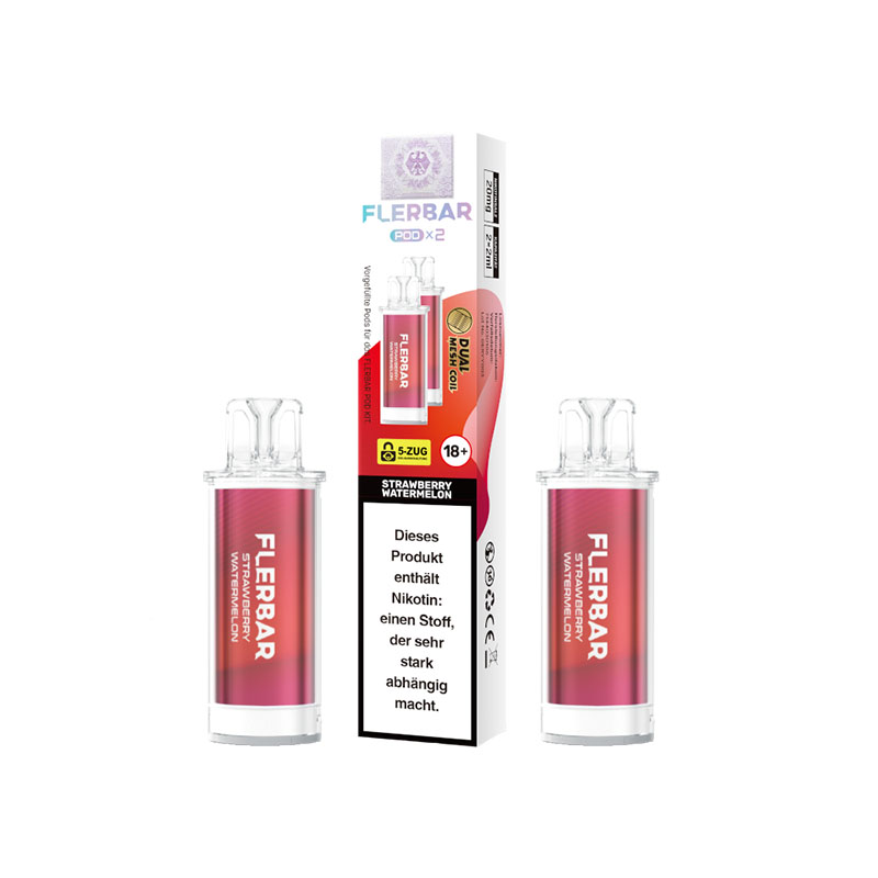 Flerbar Strawberry Watermelon 20mg Prefilled Pods