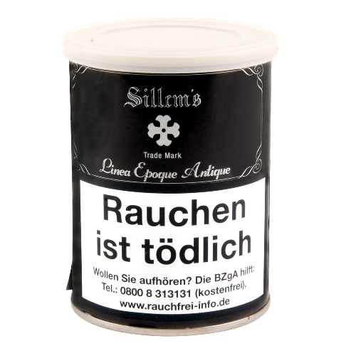 Sillem's Linea Epoque Antique Pfeifentabak Dose