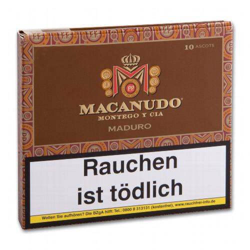 Macanudo Maduro Ascot
