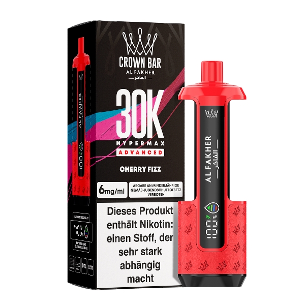 Al Fakher Hypermax Cherry Fizz 6mg: Jetzt online kaufen! Al Fakher Hypermax Cherry Fizz 6mg: Jetzt online kaufen!