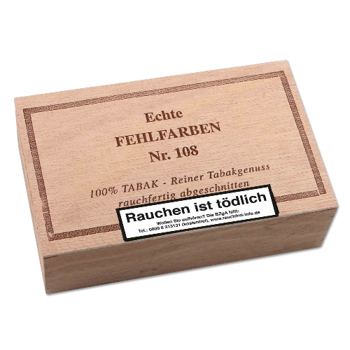 Echte Fehlfarben 108 Sumatra 50er Kiste