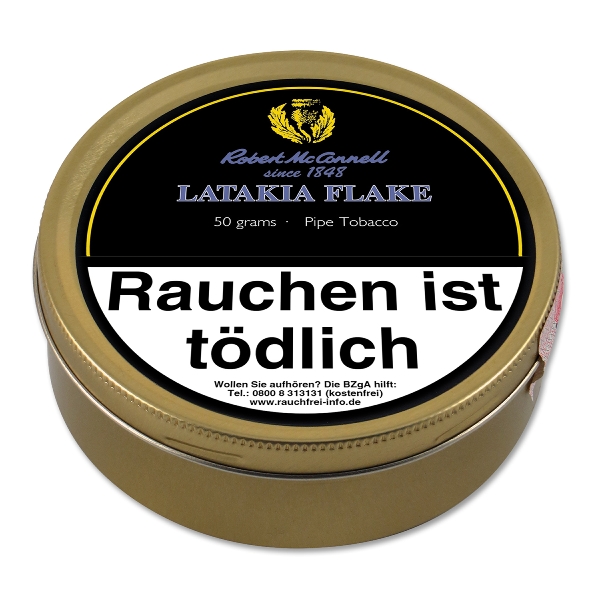 McConnell Latakia Flake Pfeifentabak Dose