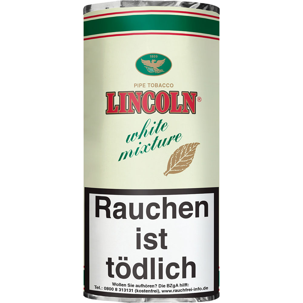 Lincoln White Mixture Pfeifentabak Pouch