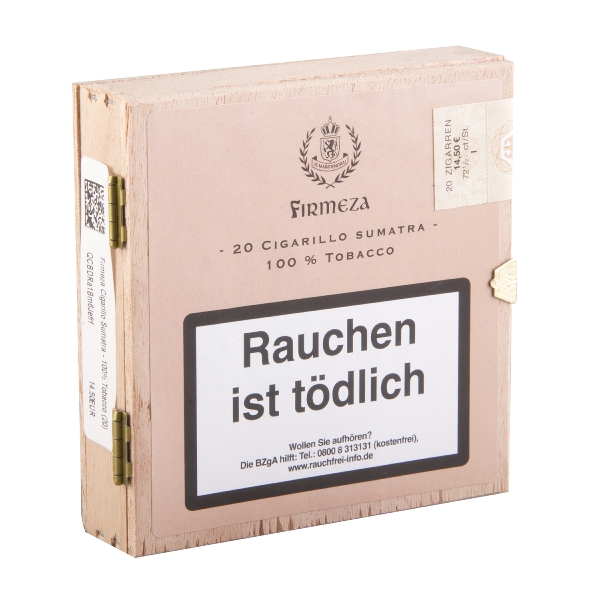 Firmeza Sumatra Zigarillos Kiste