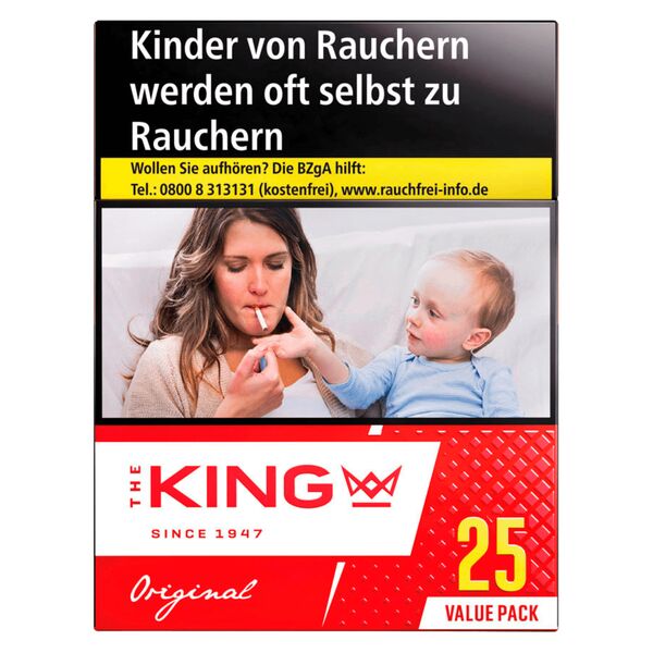 King Red Value Pack Zigaretten Schachtel