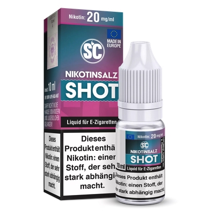E-Liquid Nikotinsalzshot Silver Cig PG50/VG50 20 mg